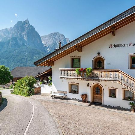 Apartmán Schildberghof Santner Siusi Exteriér fotografie