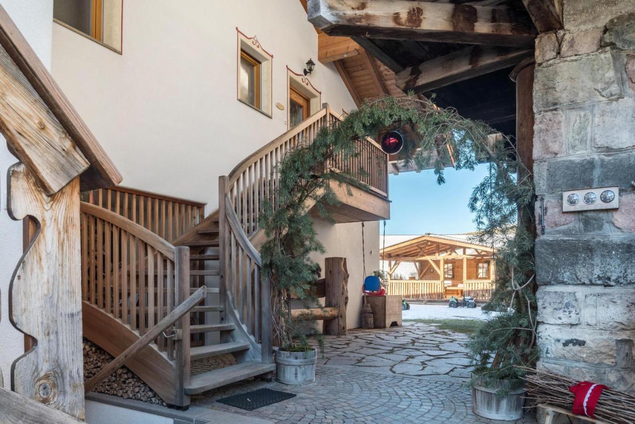 Apartmán Schildberghof Santner Siusi Exteriér fotografie