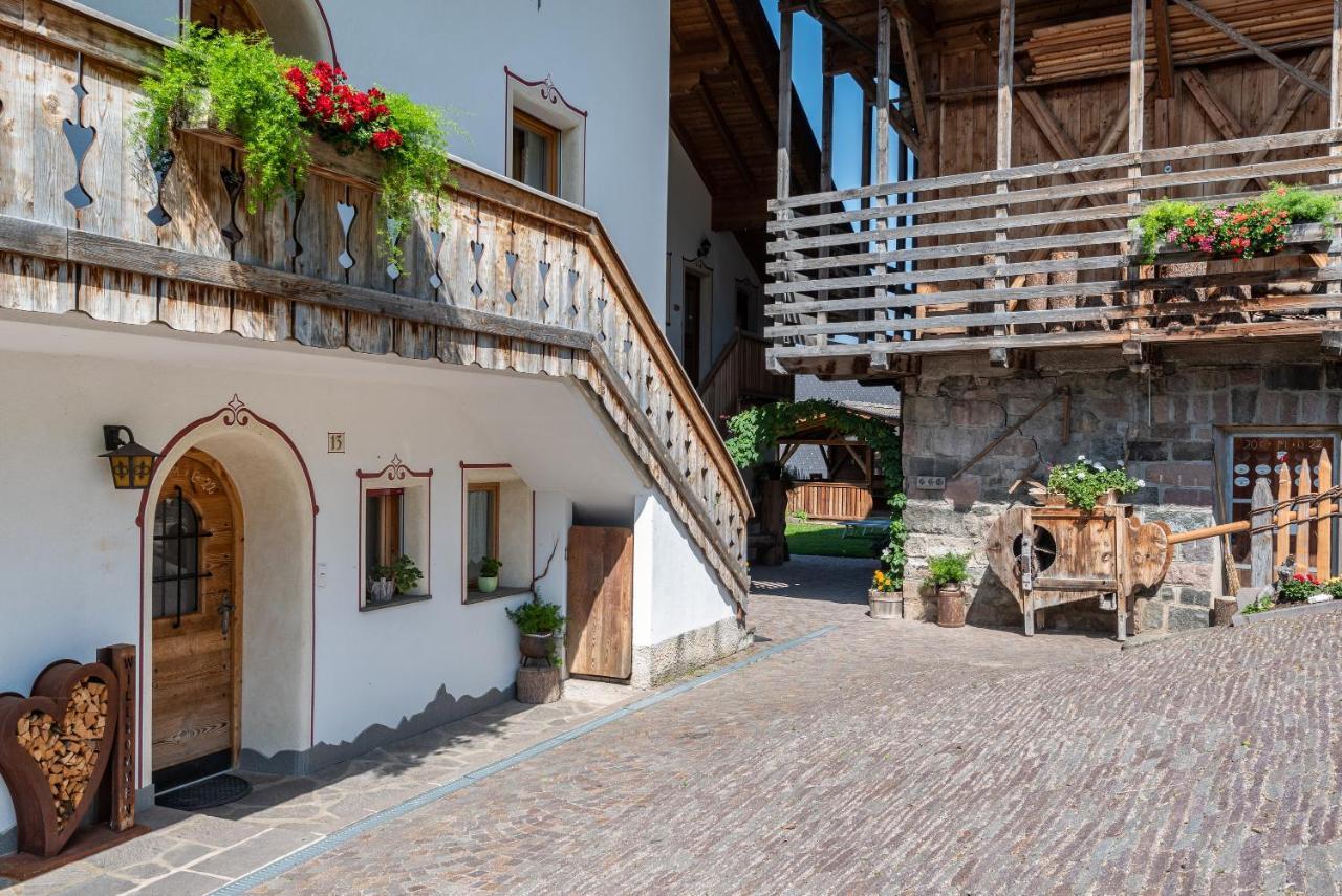 Apartmán Schildberghof Santner Siusi Exteriér fotografie